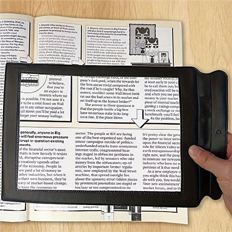 Large Magnifying Board Glass Lens for Reading Aid