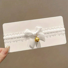 Halloween Cat Ears Cosplay Costume Bow Tie Headband