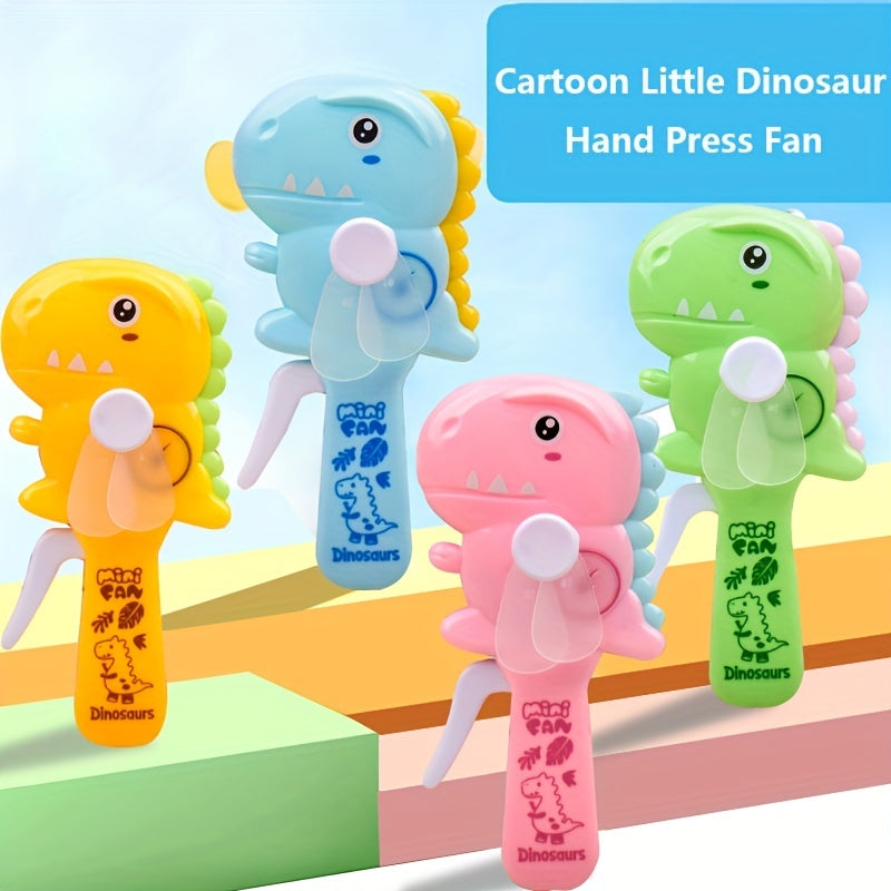 Cartoon Little Dinosaur Handheld Fan Portable Outdoors And Indoors