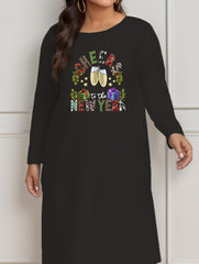Casual Lounge Dress Women's Plus