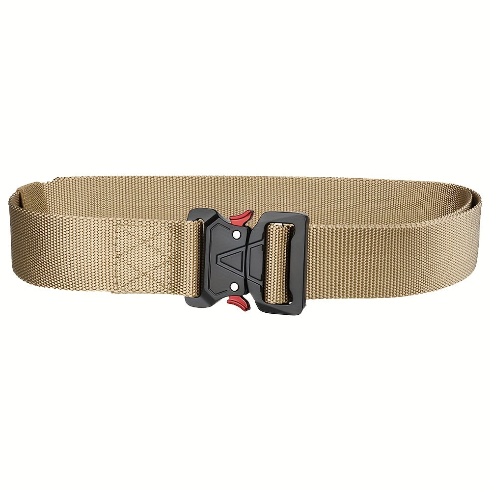 Outdoor Tactical Belt Wild Survival Protective Belt Men's Casual Belt