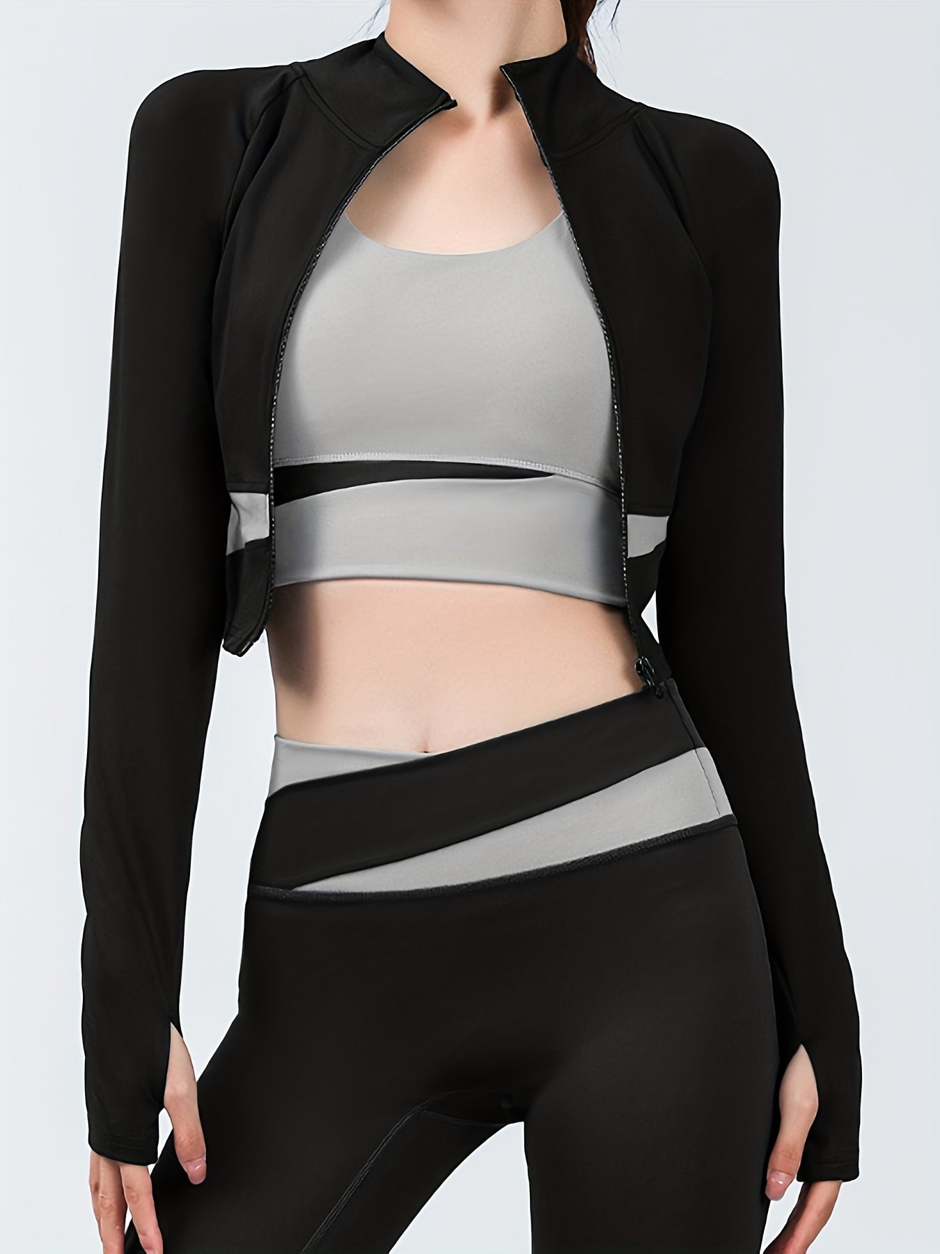 Sports Cropped Jacket for Women
