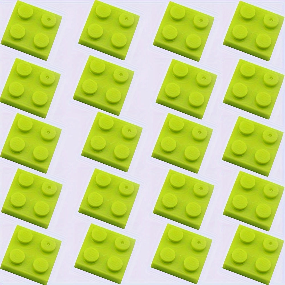 Christmas Architectural Bricks 20pcs Set 2X2 Wall Short Bricks