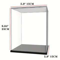 Acrylic Display Box Case Stand Dustproof Tray Protection