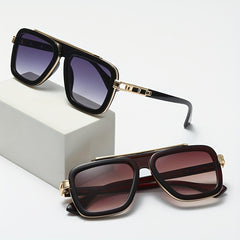 Men's Square Frame Sunglasses UV Protection for Cycling