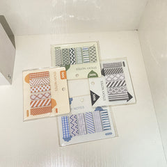 Index Stickers Set: Writeable Paper Sticky Notes Loose Leaf Bookmarks