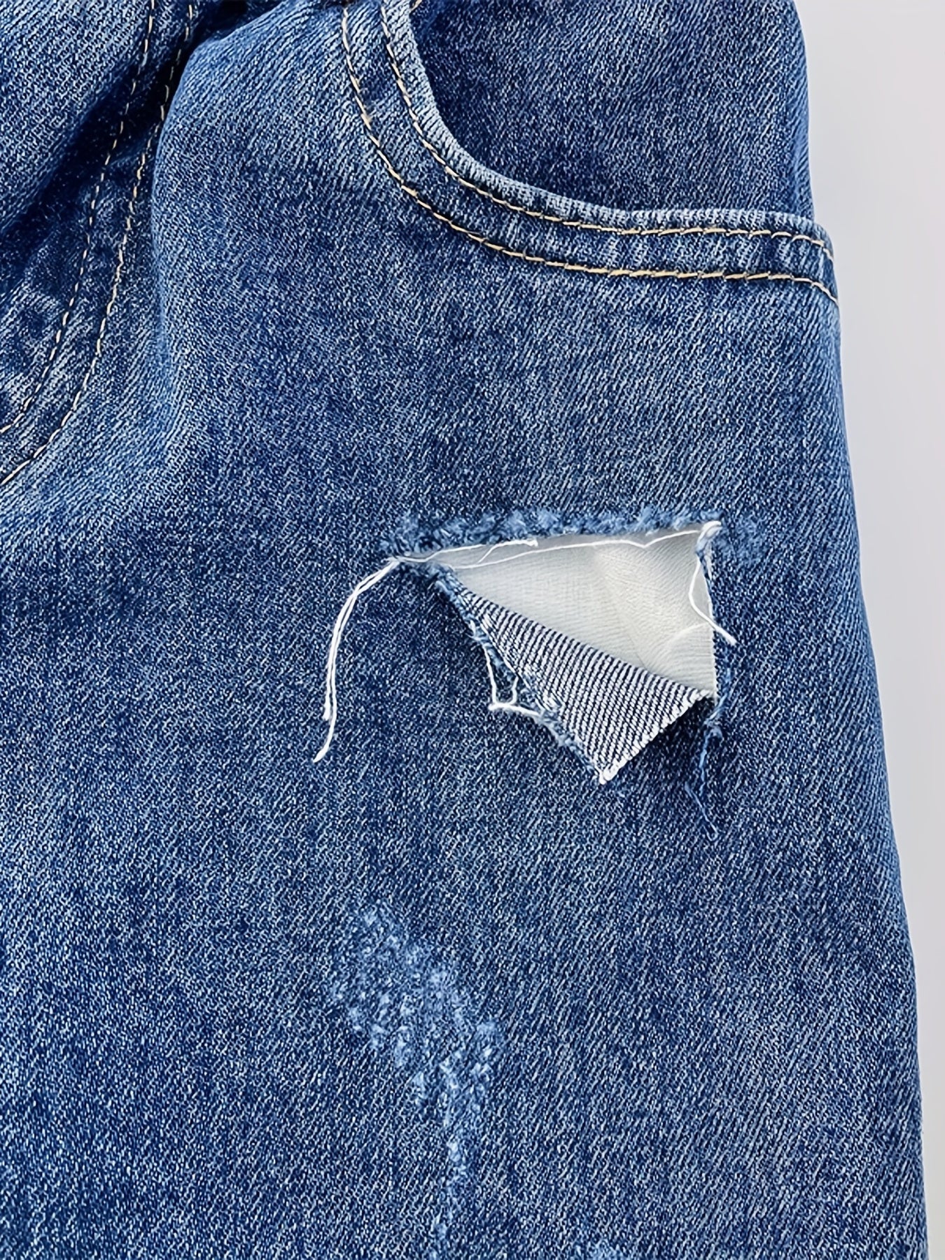 Boys Ripped Denim Shorts Jeans Shorts For Summer Kids Clothes