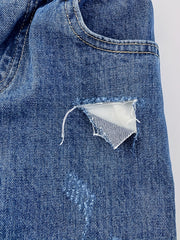 Boys Ripped Denim Shorts Jeans Shorts For Summer Kids Clothes