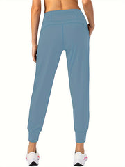 High Waist Women's Workout Joggers With Pocket