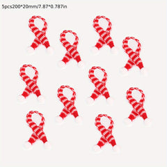 10pcs Mini Knitting Hats for Crafts DIY Ornament Doll Clothes Accessory