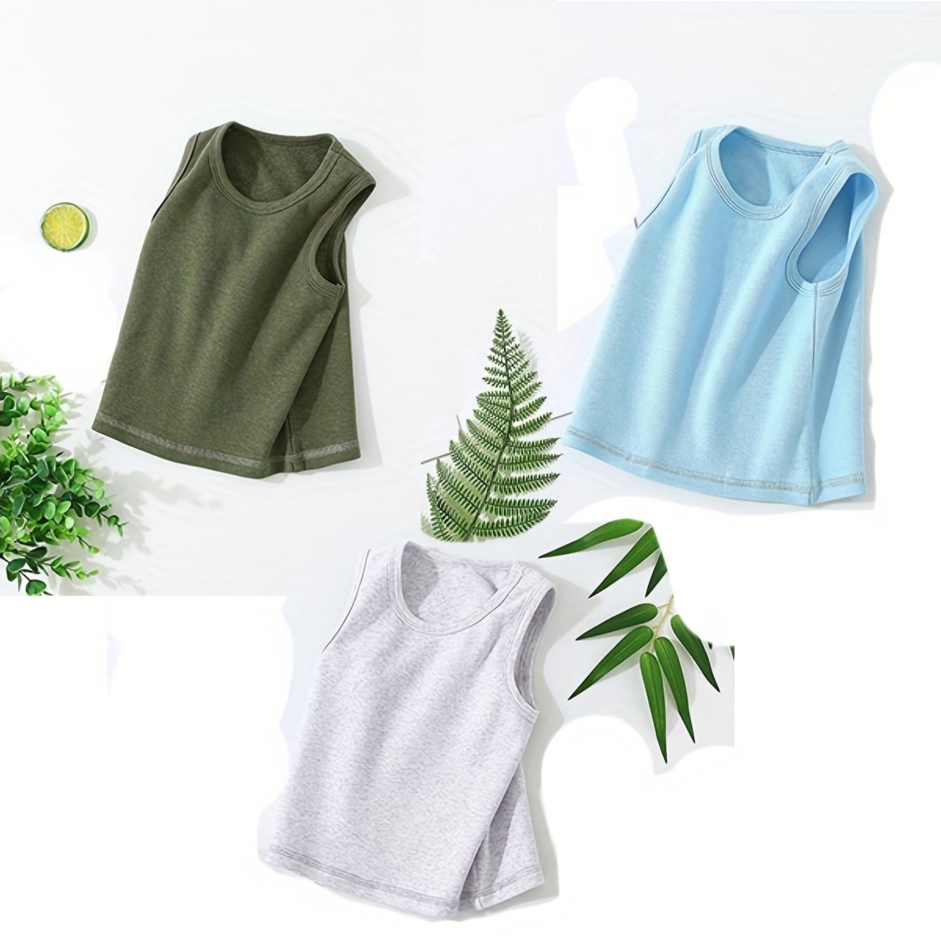Kids Body Vests Multicolor Options Spring Summer Autumn Winter Style