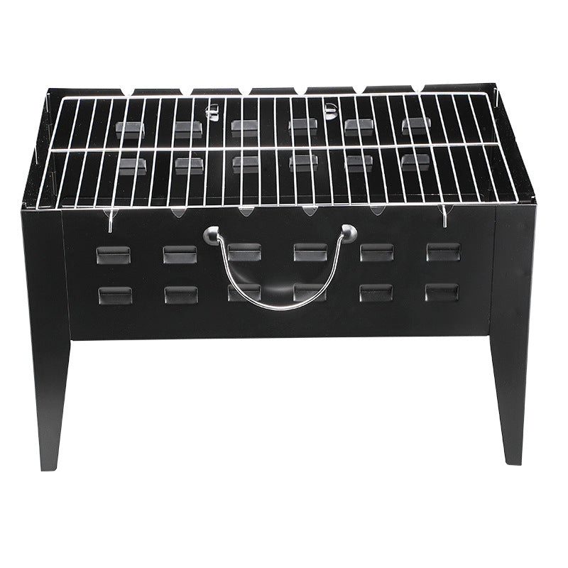 Portable Charcoal BBQ Grill for Outdoor Picnics Camping Garden Use