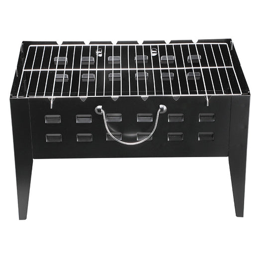 Portable Charcoal BBQ Grill for Outdoor Picnics Camping Garden Use