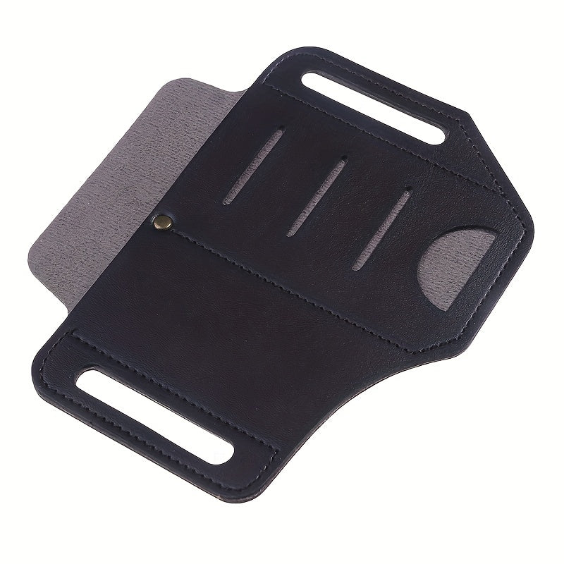 Tactical Tool Belt PU Leather Bag Portable Tool Storage Bag Holster