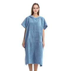 Mutao Surf Poncho Changing Robe Quick Dry Towel with Hood and Pocket
