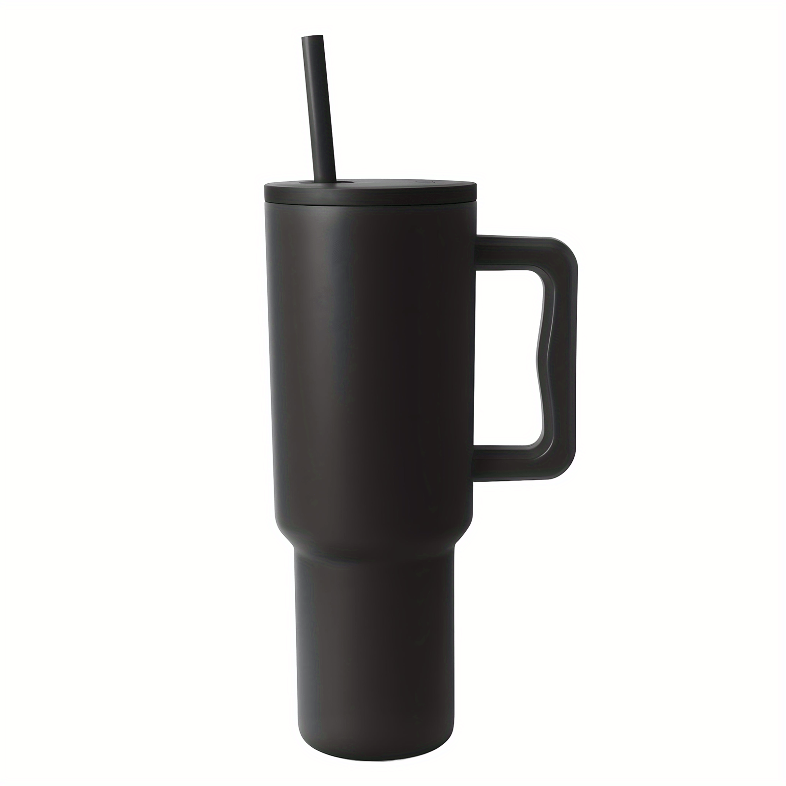 Insulated Stainless Steel 40Oz Tumbler with Handle & Straw Lid