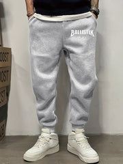 Ballistick Letter Print Casual Joggers Men's Pants