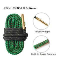 Portable Heavy Duty Cleaning Bore Rope For 9mm 7.62mm 5.56mm