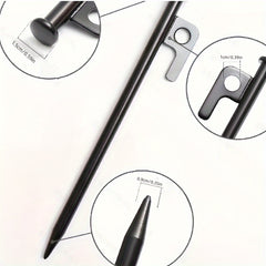 30 0cm Outdoor Camping Tent Ground Nails Canopy Metal Pegs Stakes