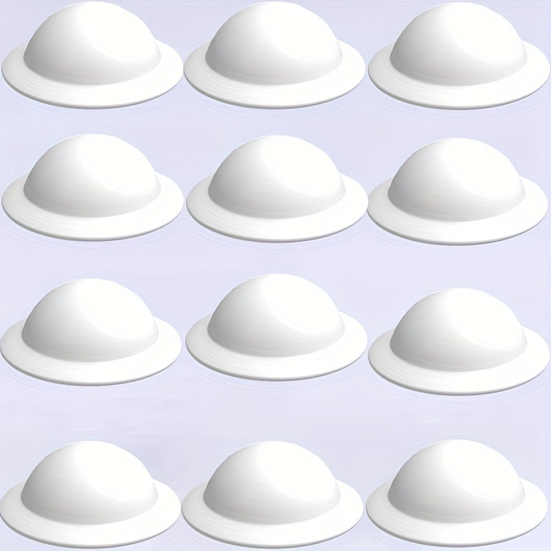 12pcs Round Helmets Military Cap Building Block Set DIY Dressing Toys