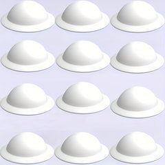 12pcs Round Helmets Military Cap Building Block Set DIY Dressing Toys