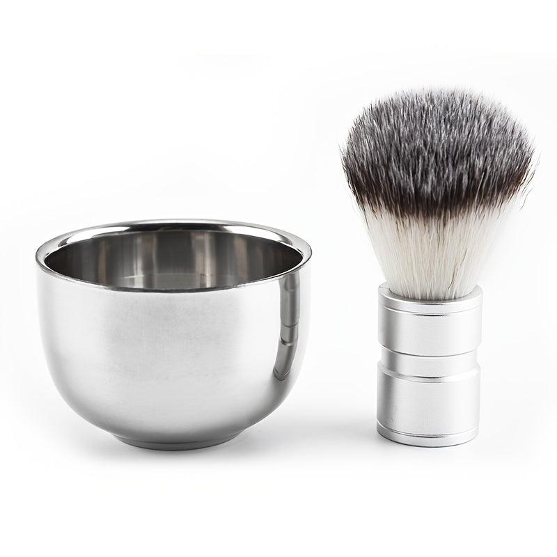 Men's Shaving Set with Bowl & Brush