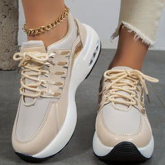 Women's Air Cushion Sneakers Low Top Running Shoes