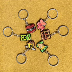 Mini Cartoon PVC Bag Purse Pendant Ornament Key Chain Keyring