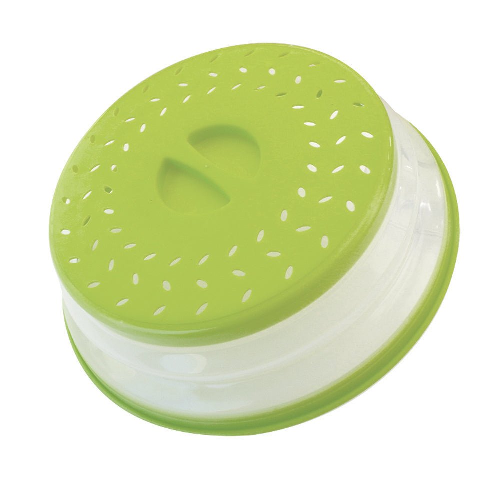 Collapsible Microwave Splatter Cover Silicone Fresh-keeping Cover 10.43x3.15