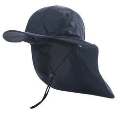 Waterproof Sun Hat with Neck Flap for Outdoor Activities