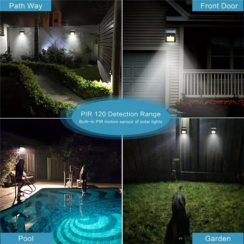 Automatic Induction Solar Night Light for Garden Outdoor Wall Lamp