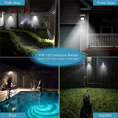 Automatic Induction Solar Night Light for Garden Outdoor Wall Lamp
