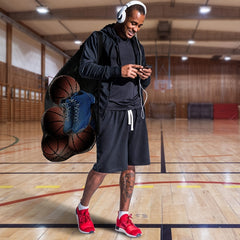 Sports Ball Storage Mesh Bag with Adjustable Strap