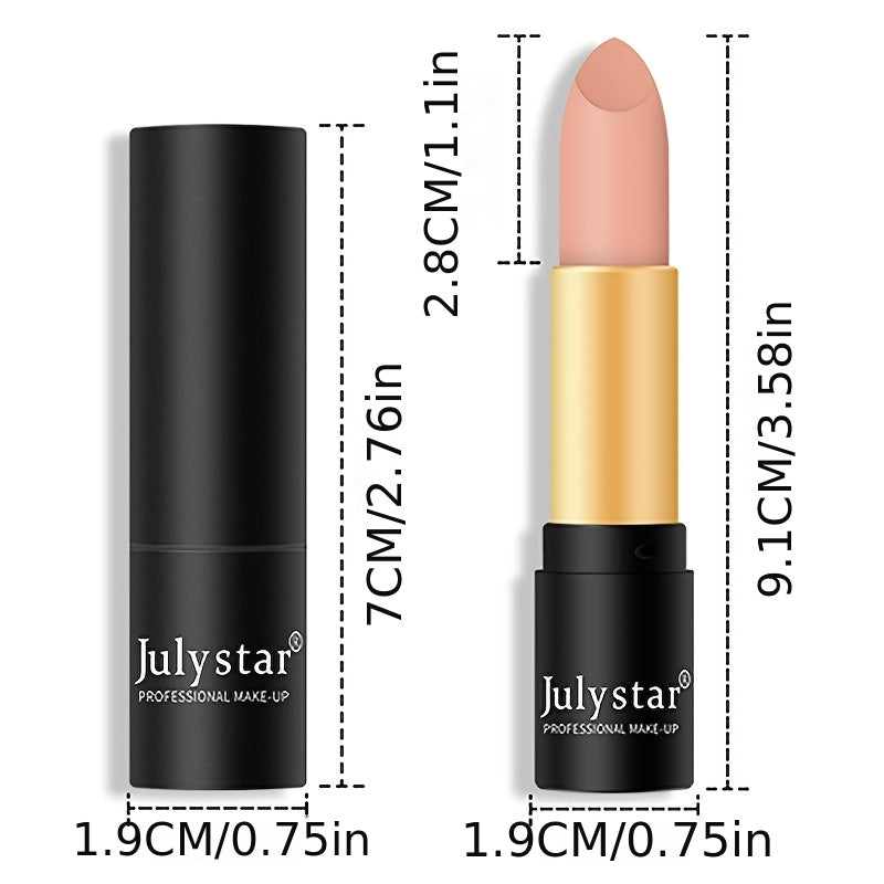 6pcs Lipstick Set Matte Finish Lipstick Set 3 8g 6pcs