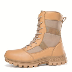 Boy's High Top Military Style Hiking Boots