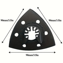 Oscillating Tool Sanding Pad Kit 90mm for Wood and Gypsum Polishing