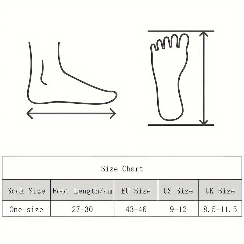 Non slip Cotton Floor Socks Funny Novelty Crew Socks