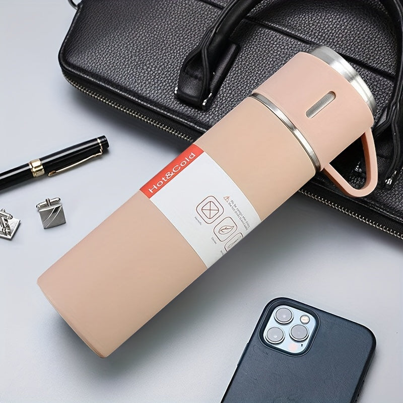 Stainless Steel Thermal Cup Set Insulated Water Bottle for Cycling
