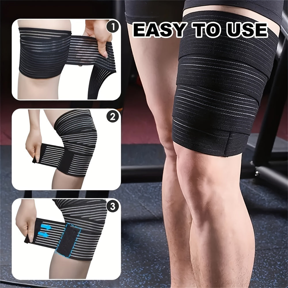 Comfortable Knee Wrapping Band Pressurized Self-adhesive Band