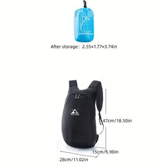 Lightweight Folding Backpack for Outdoor Travel and Hiking