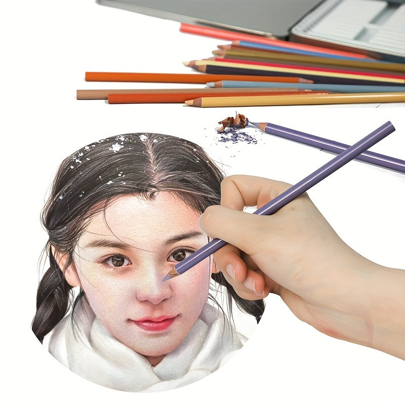 Professional Charcoal Pencils Set for Skin Tone Colored Sketching