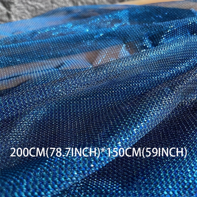 1pc Metallic Fabric DIY Fabric Tulle For Sewing Apparel Costumes
