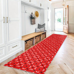 Soft Non Slip Area Rug Long Oriental Hallway Runner Kitchen Mat