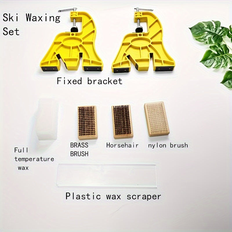 Snowboard Waxing Set Snowboard Maintenance Tools Snowboard Polishing Waxing Tool