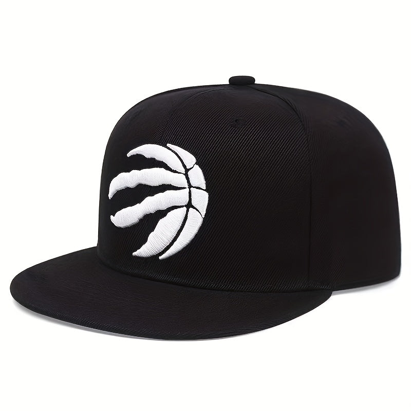 Men's Embroidered Flat Brim Baseball Cap