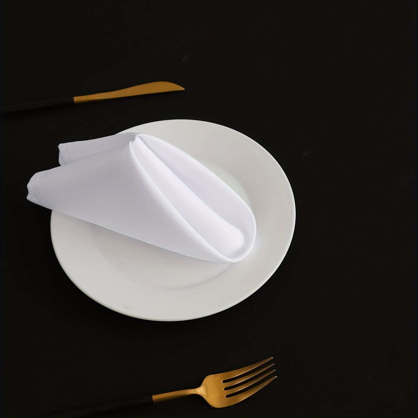 6pcs Square Cloth Napkins Soft Washable Table Napkin for Dinner Cocktail Wedding