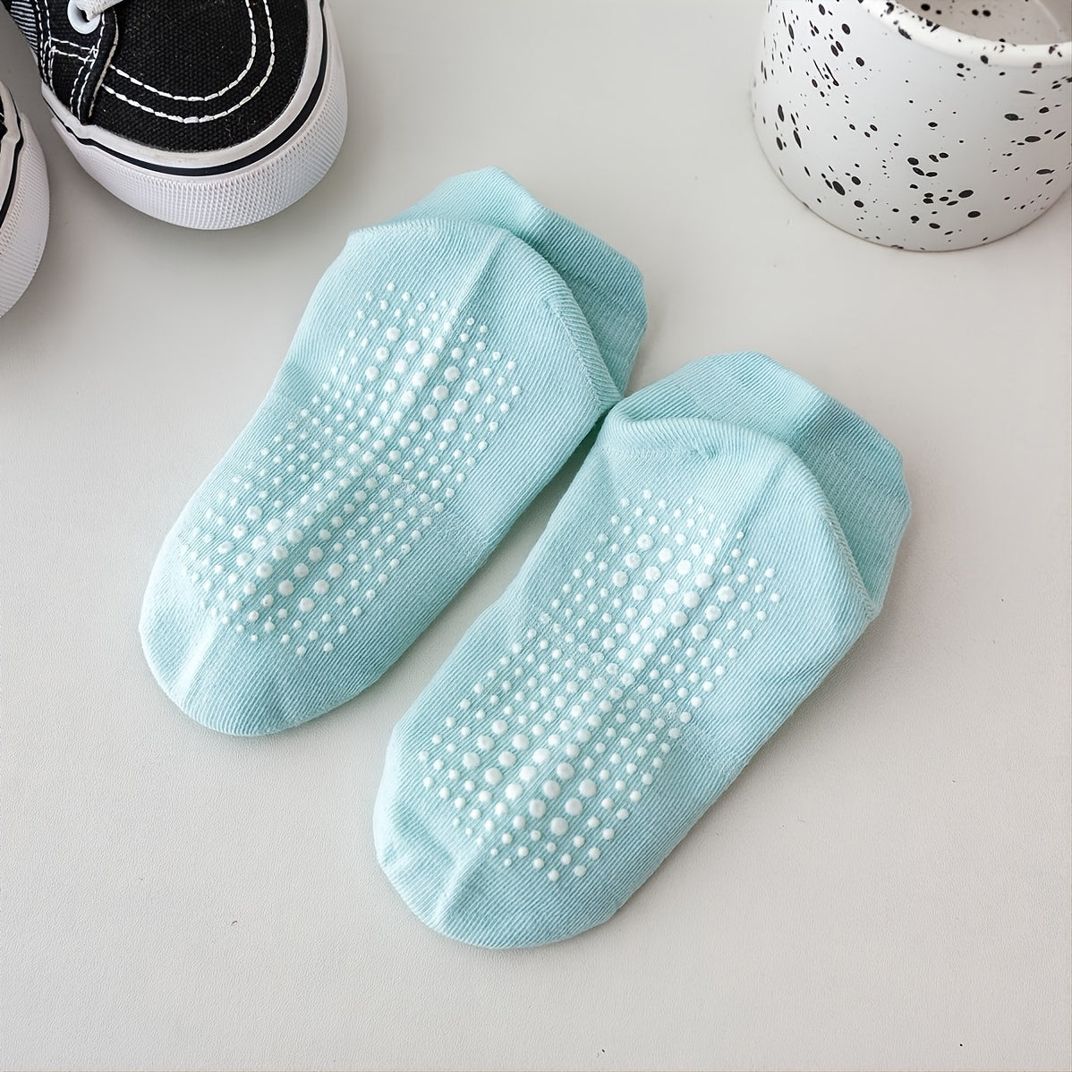 6 Pairs Boys Comfortable Anti-Slip Socks
