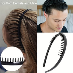 10pcs Minimalist Bright Headbands Set Non-slip Hair Hoops