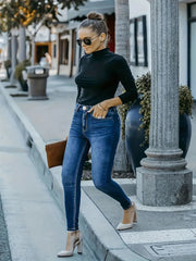 High Rise Skinny Jeans
