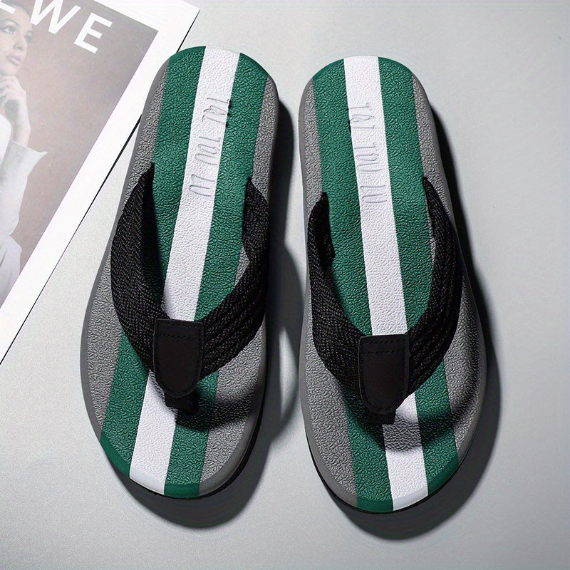 Men's Lightweight Non Slip Flip Flops Quick Drying Comfy Thong Sandals